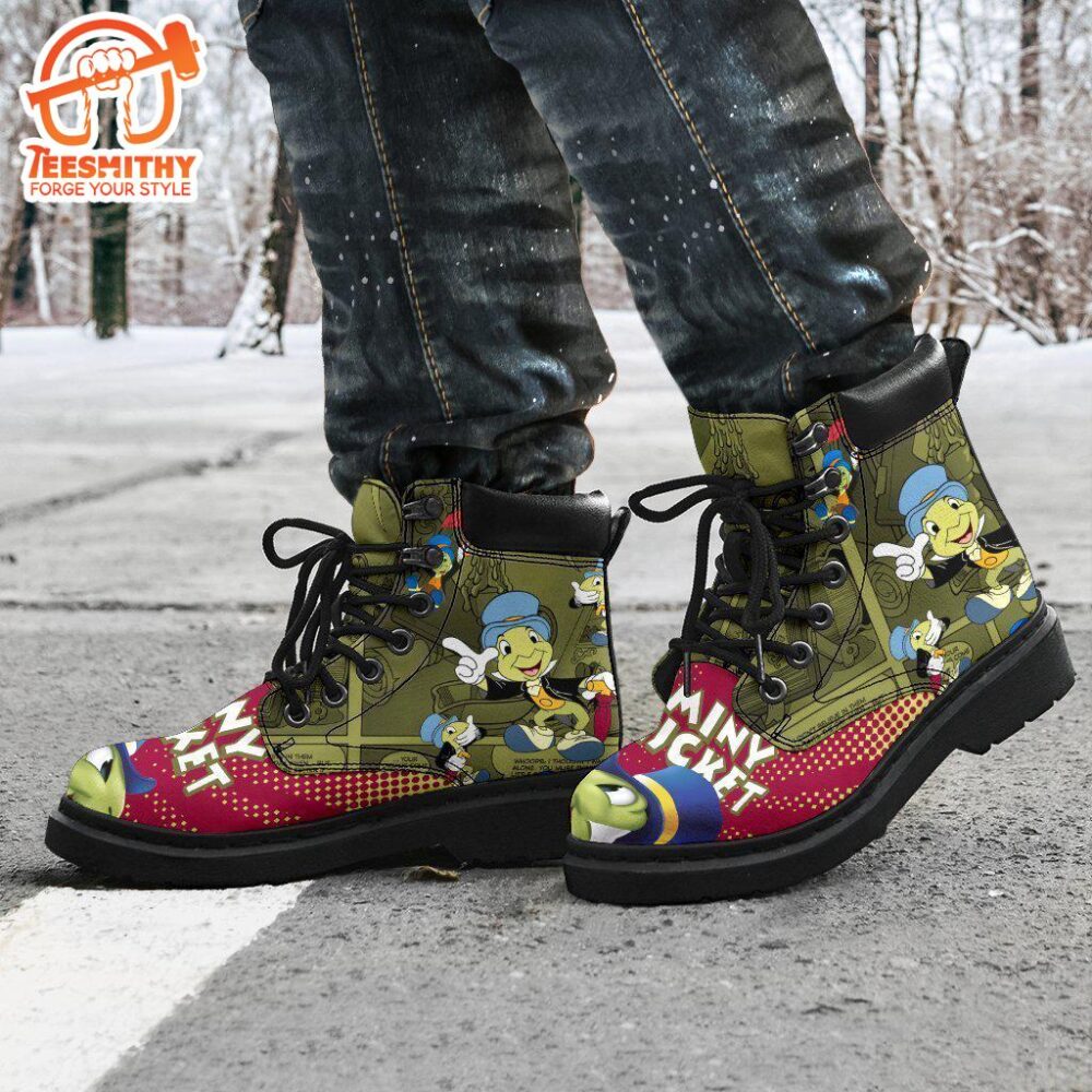 Jiminy Cricket Boots Shoes Pinocchio Gift For Fan