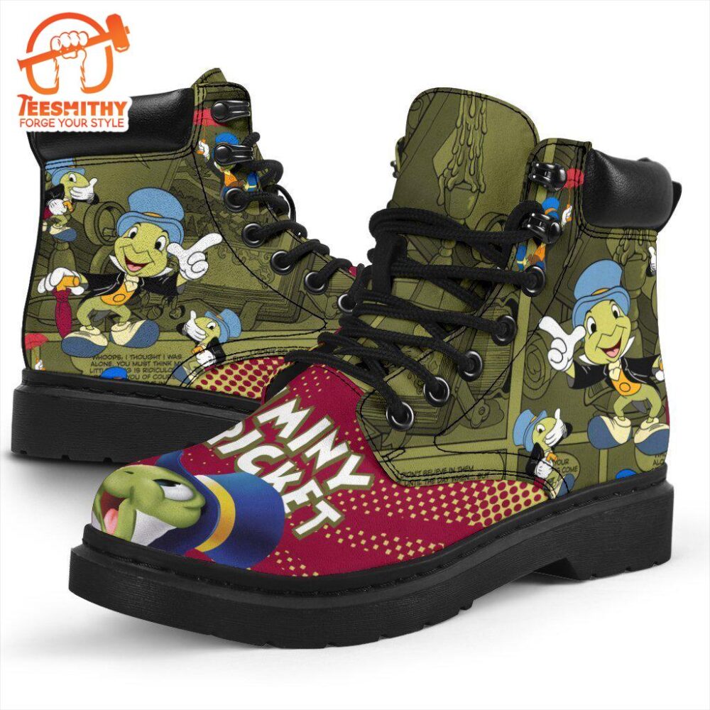 Jiminy Cricket Boots Shoes Pinocchio Gift For Fan