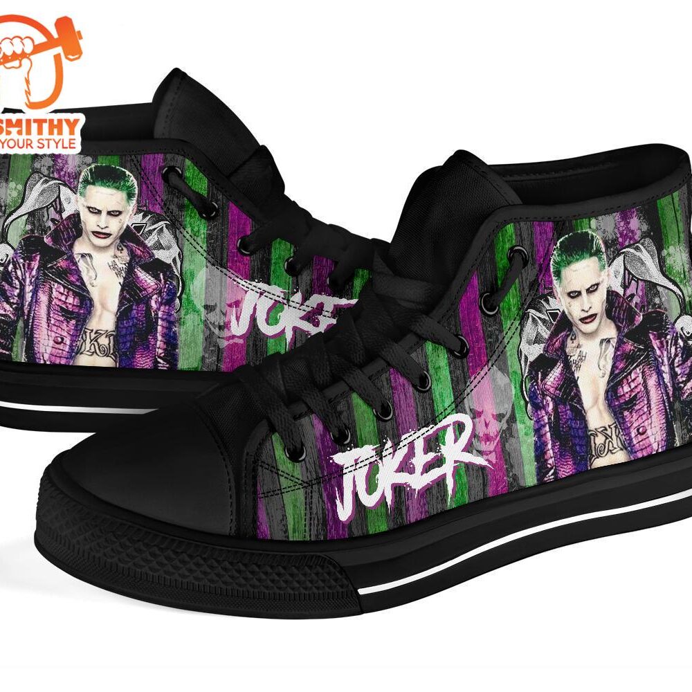 Joker High Top Shoes Amazing Custom Idea