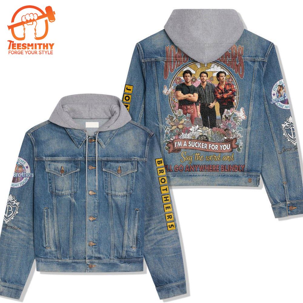 Jonas Brothers Women’s Denim Hood Jacket