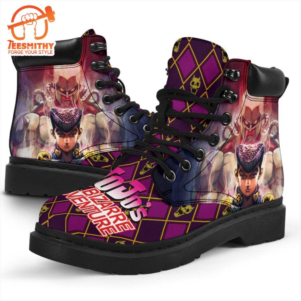 Josuke Boots Custom JoJo’s Bizarre Adventure Shoes Fan