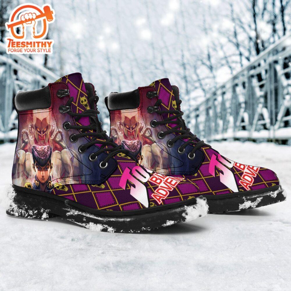 Josuke Boots Custom JoJo’s Bizarre Adventure Shoes Fan