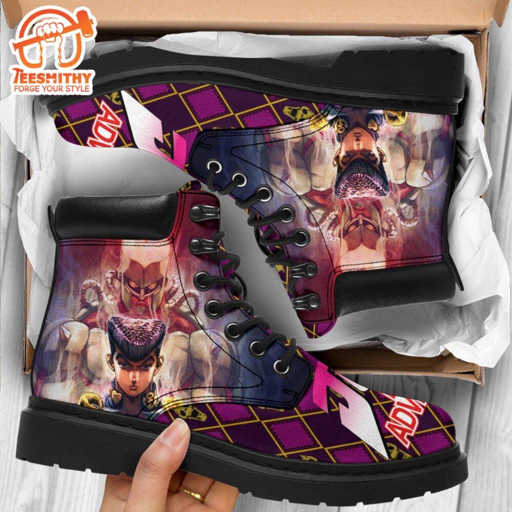 Josuke Boots Custom JoJo’s Bizarre Adventure Shoes Fan