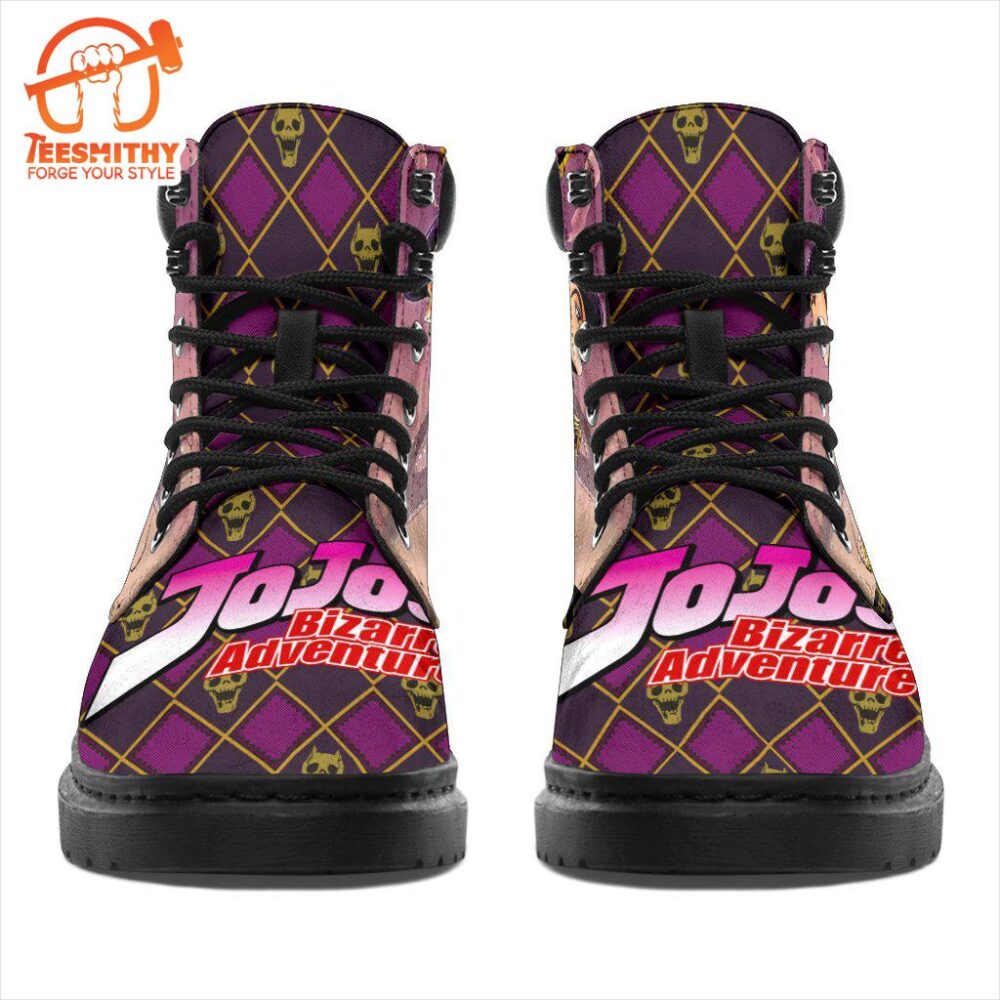 Jotaro Kujo Boots Custom JoJo’s Bizarre Adventure Shoes Fan