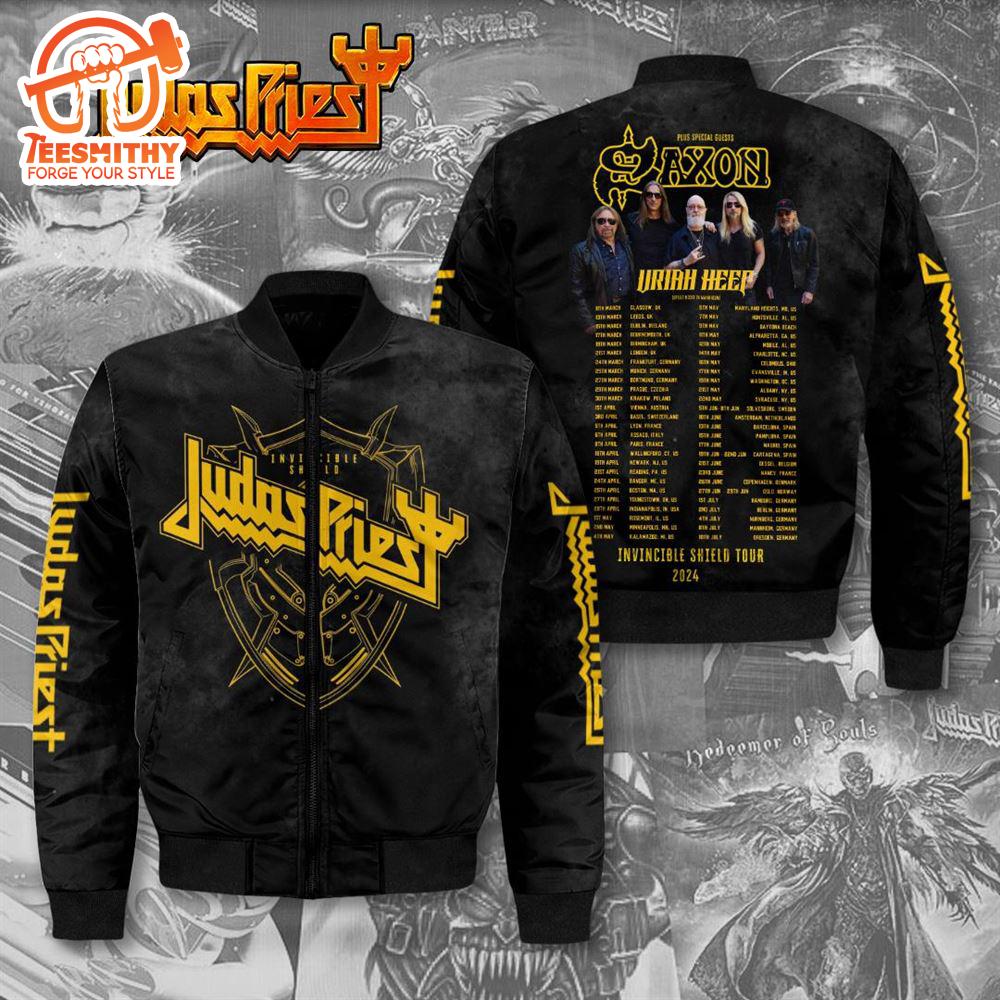 Judas Priest 3D Bomber Jacket For Fans