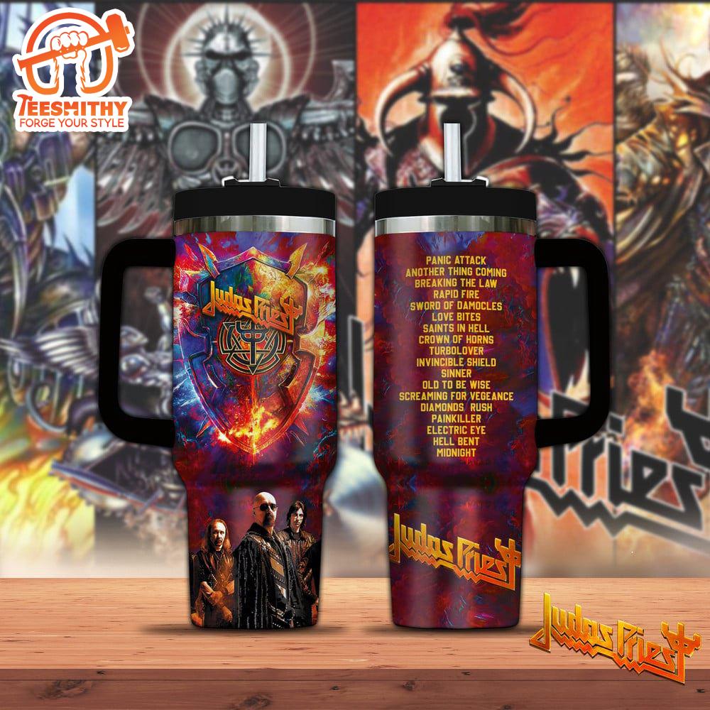 Judas Priest 40oz Stanley Tumbler Christmas Tumbler 40OZ