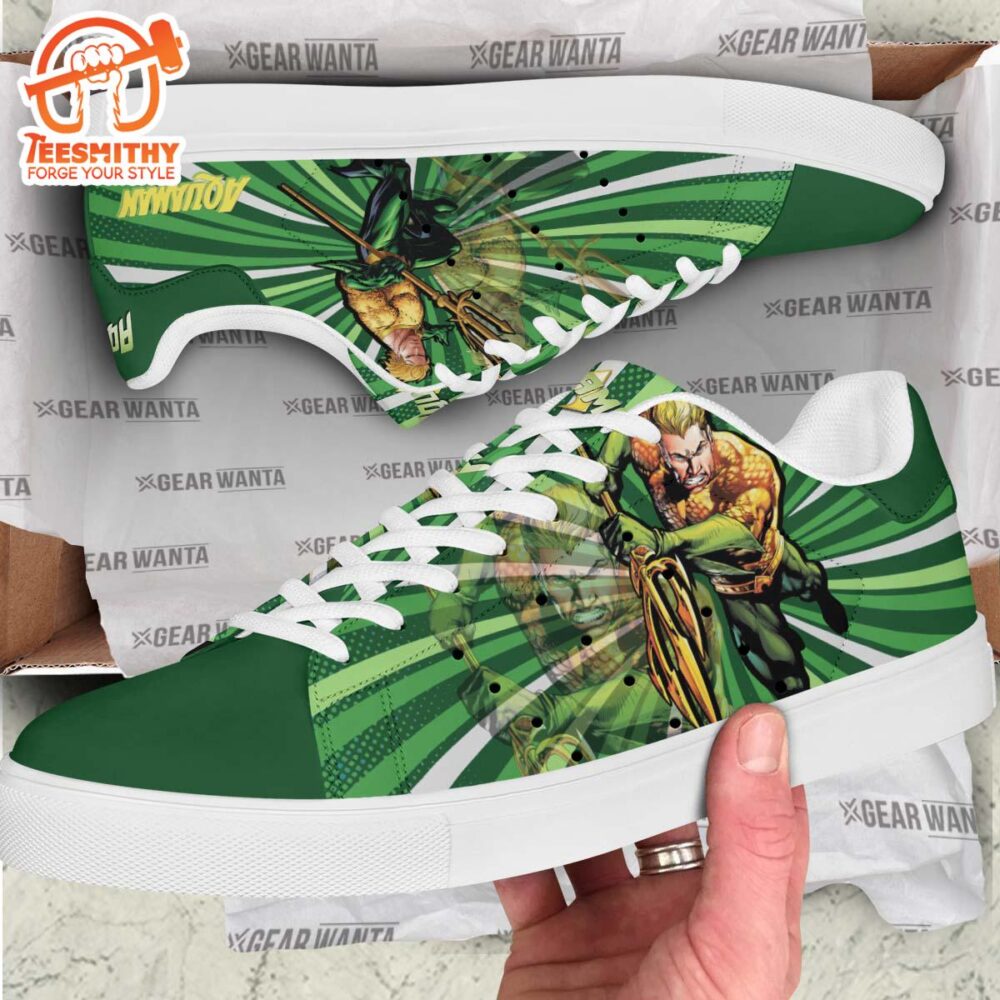 Justice League Aquaman Stan Smith Shoes For Kid