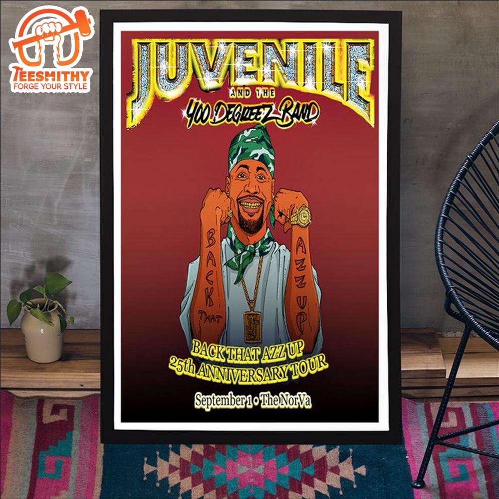 Juvenile Sep 1 2024 The Norva in Norfolk VA Poster Canvas