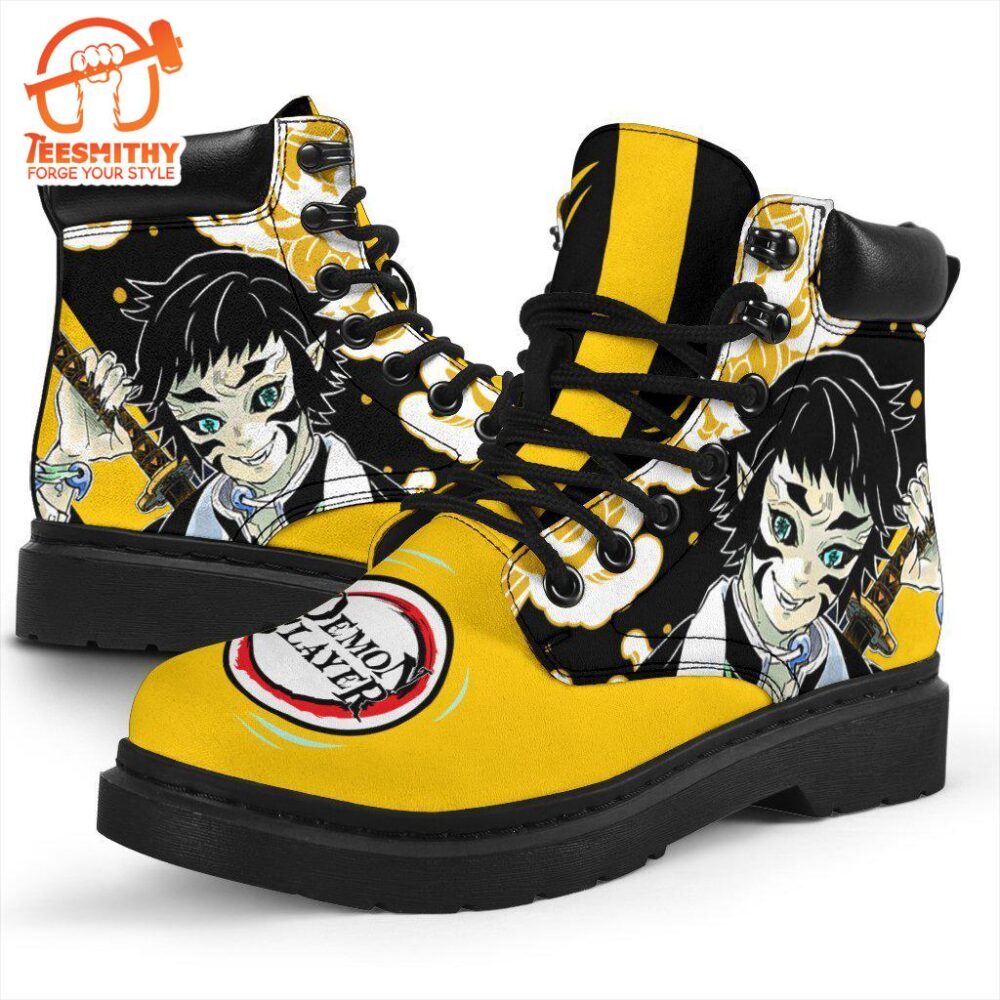 Kaigaku Boots Shoes Demon Slayers Anime Custom