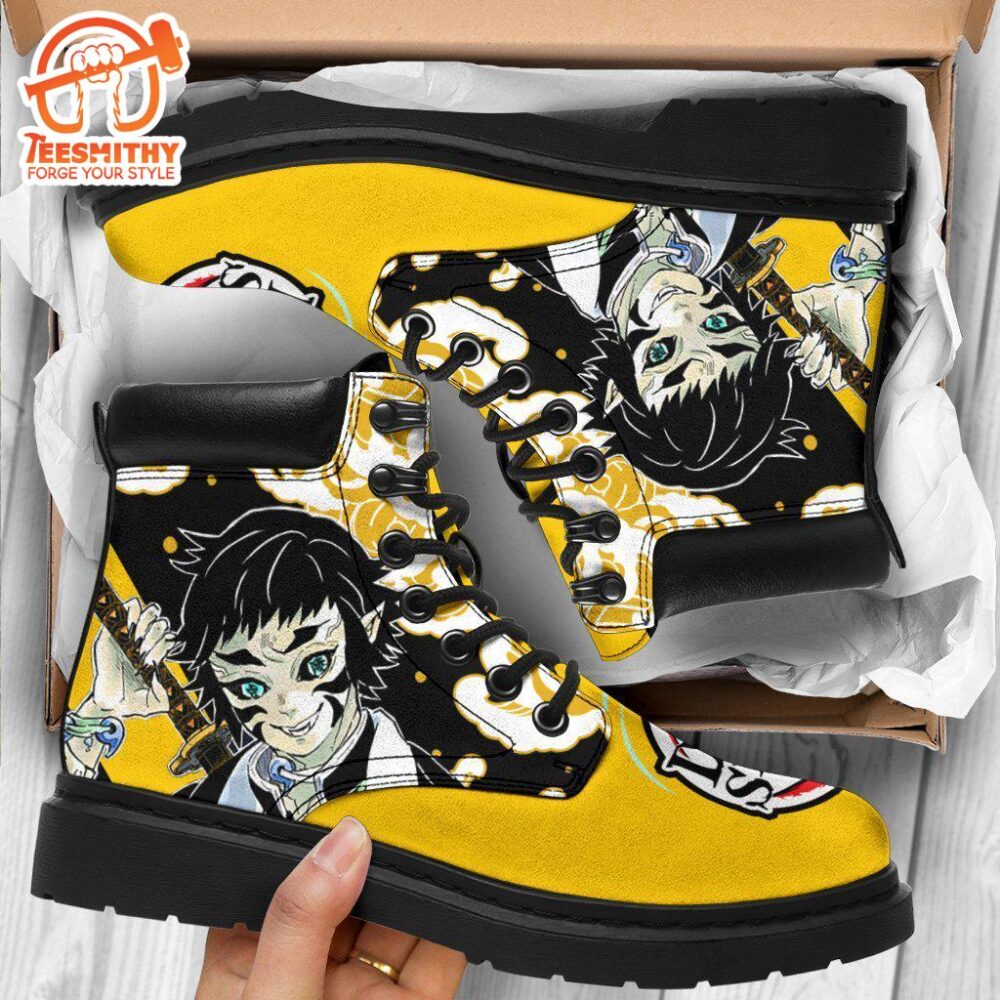 Kaigaku Boots Shoes Demon Slayers Anime Custom