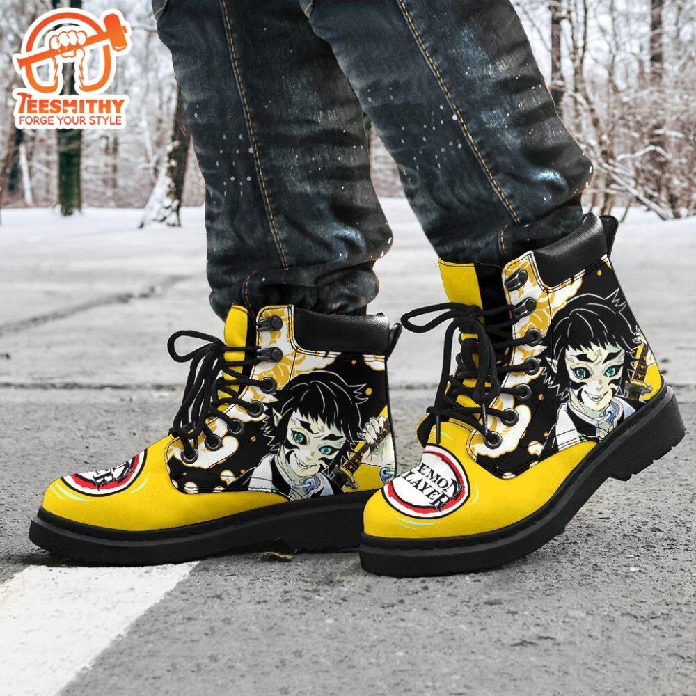 Kaigaku Boots Shoes Demon Slayers Anime Custom