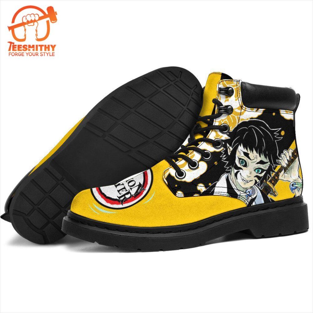 Kaigaku Boots Shoes Demon Slayers Anime Custom