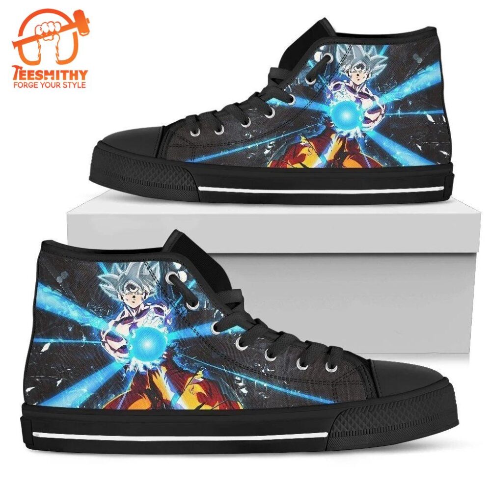 Kamehame Goku High Top Shoes For DB Custom