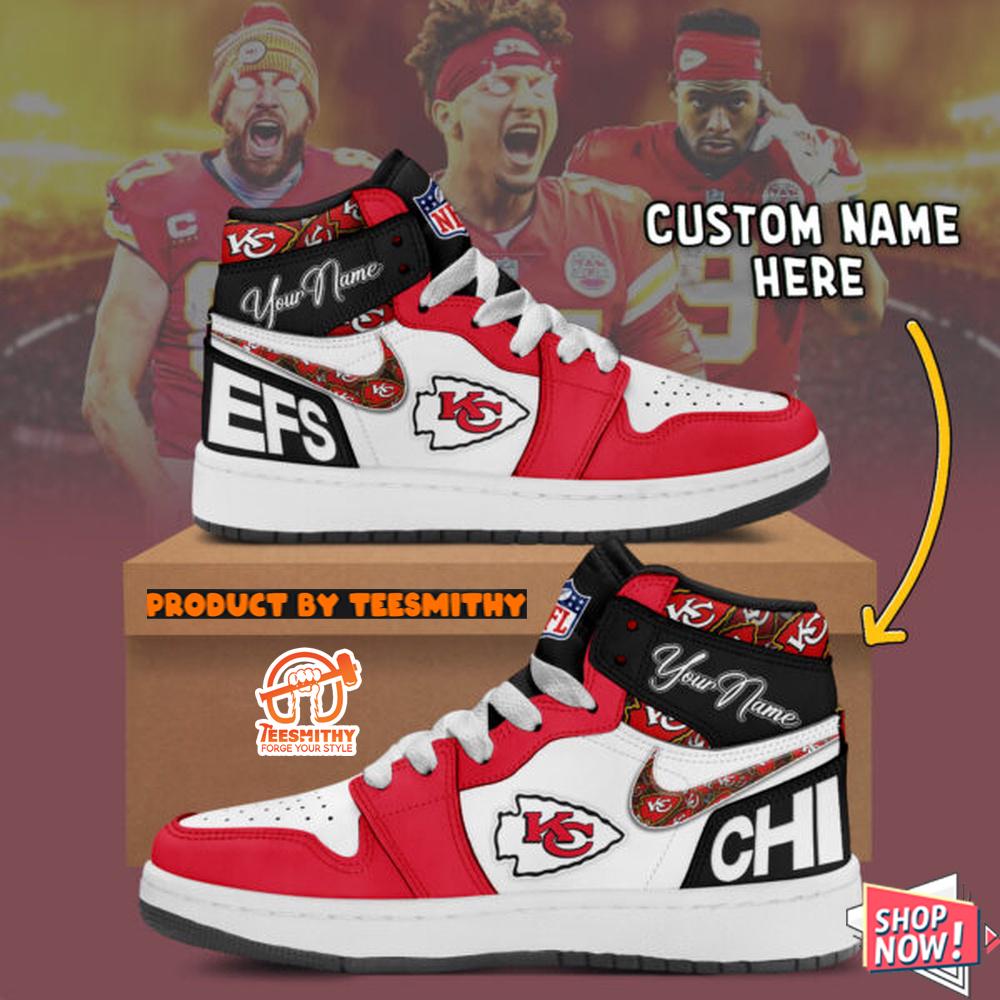 Kansas City Chiefs Air Jordan 1 Shoes