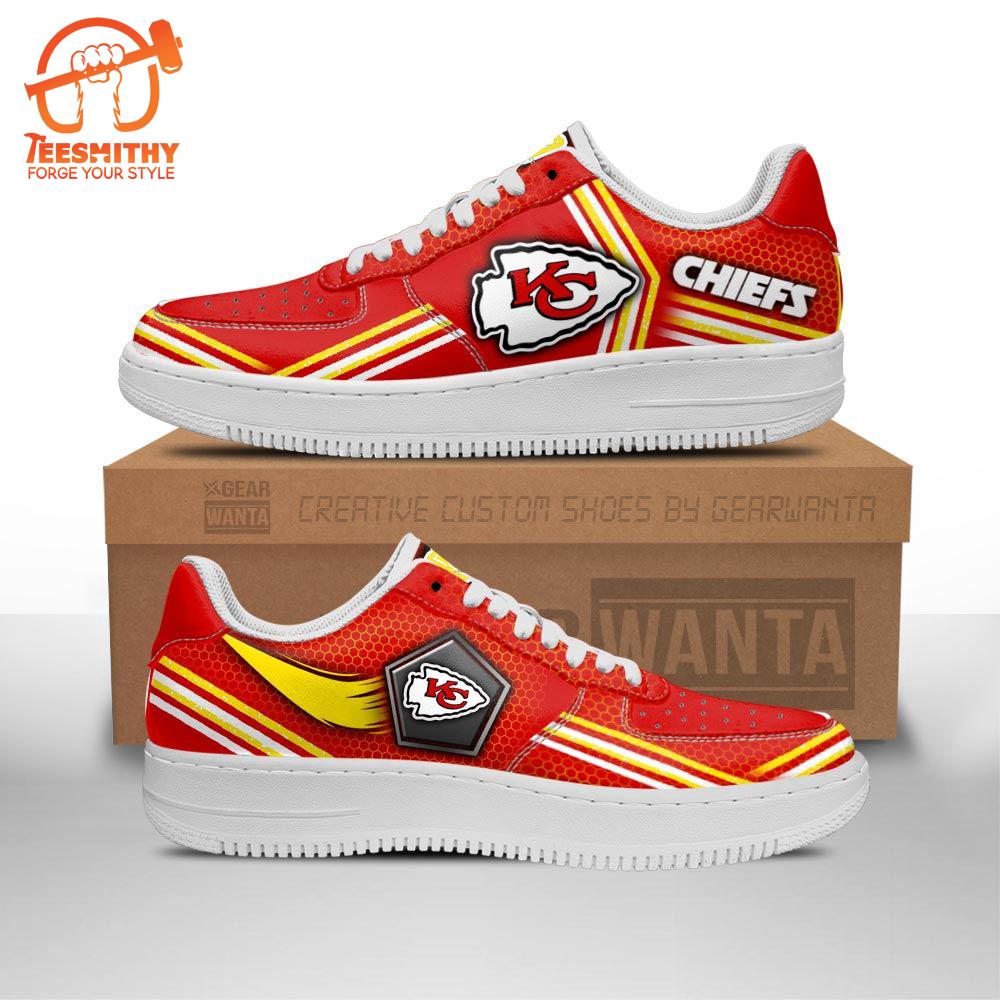 Kansas City Chiefs Air Sneakers Custom Force Shoes For Fans  Gift For Christmas