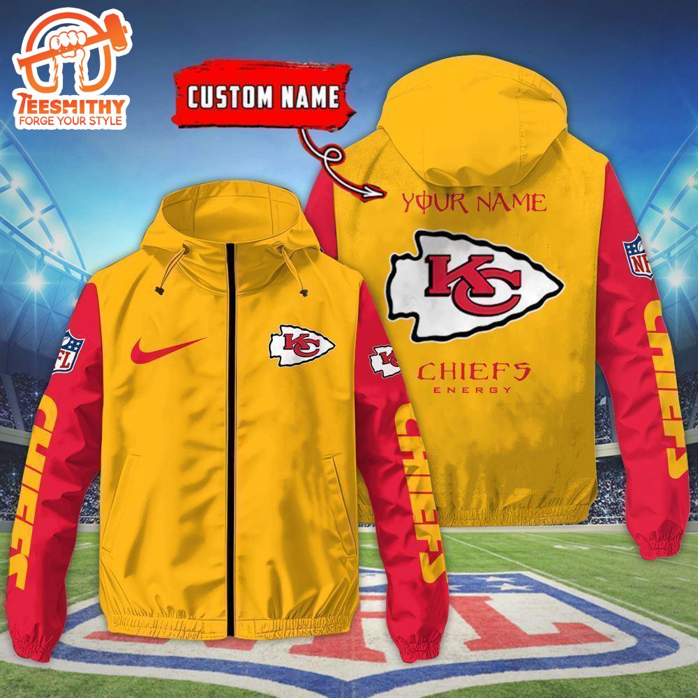 Kansas City Chiefs Custom Name Outdoor Jacket