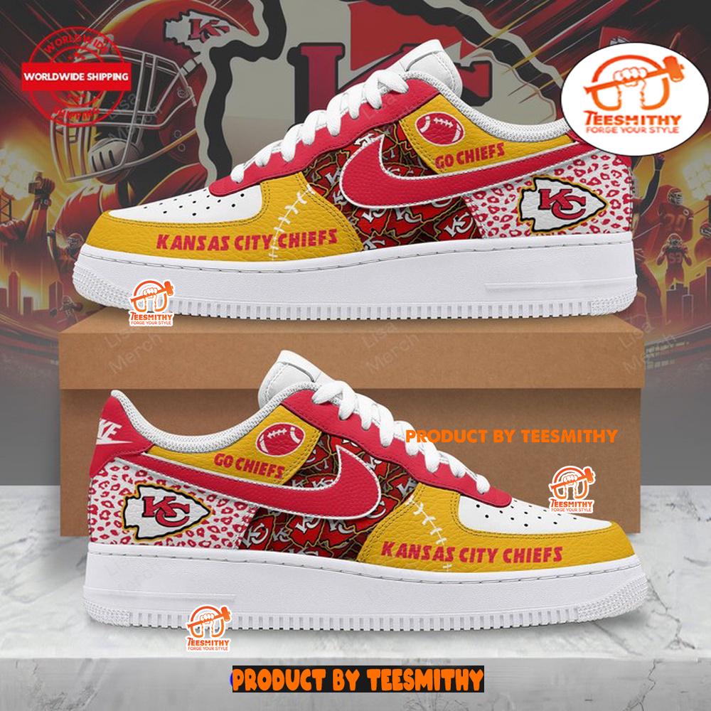 Kansas City Chiefs Go Chiefs 2024 Limited Air Force 1 Shoes