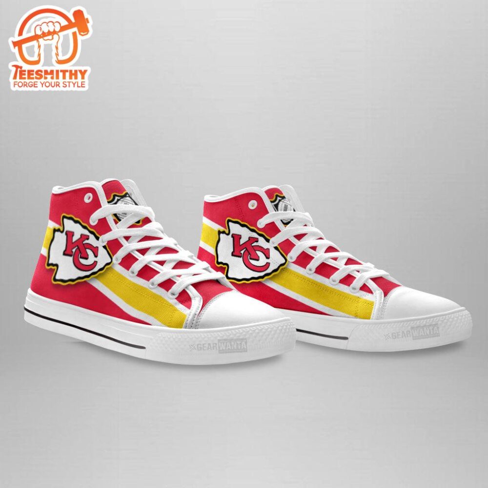 Kansas City Chiefs High Top Shoes Custom