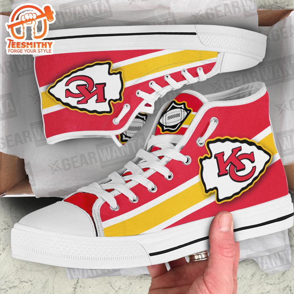 Kansas City Chiefs High Top Shoes Custom