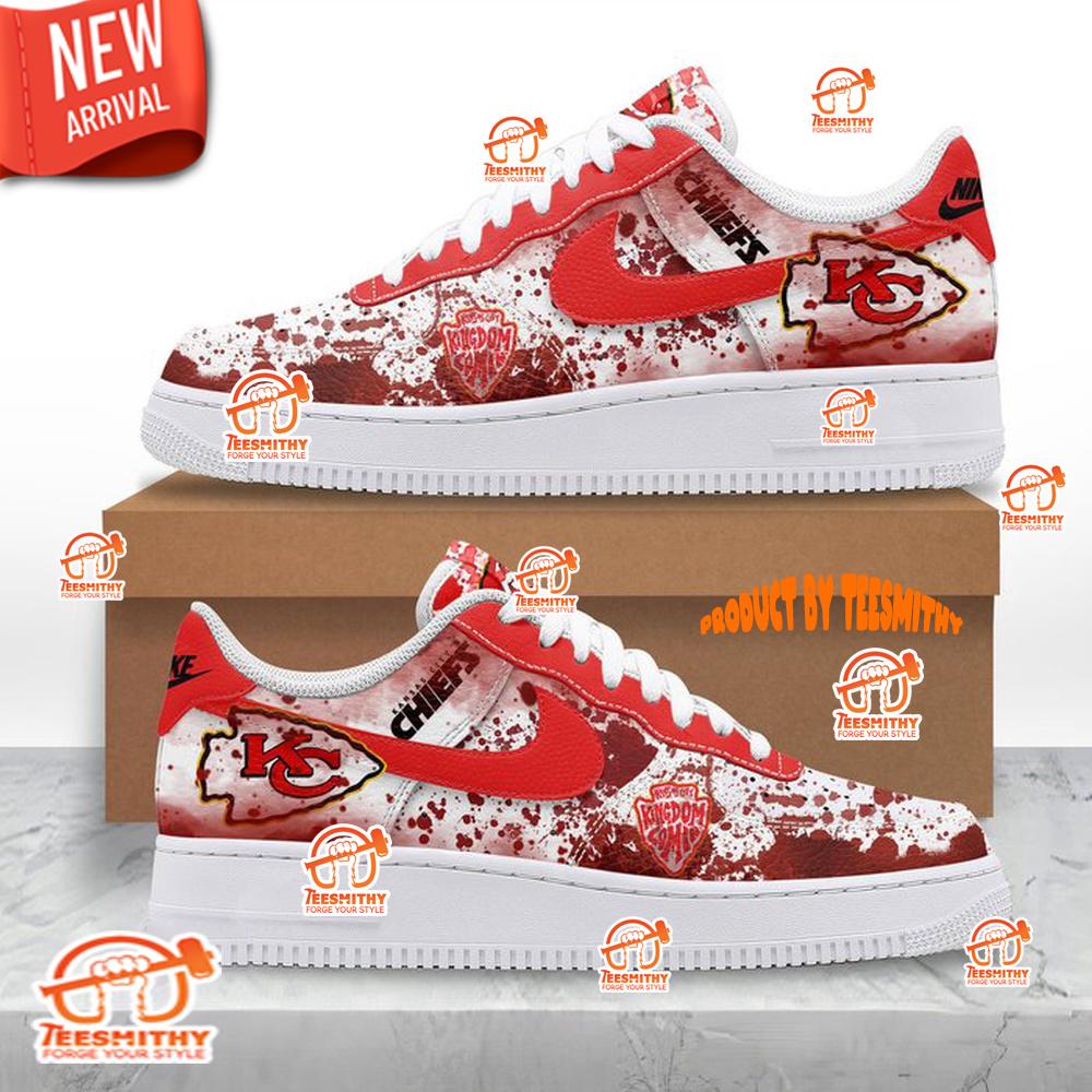 Kansas City Chiefs Kingdom Coming 2024 Limited Air Force 1 Shoes