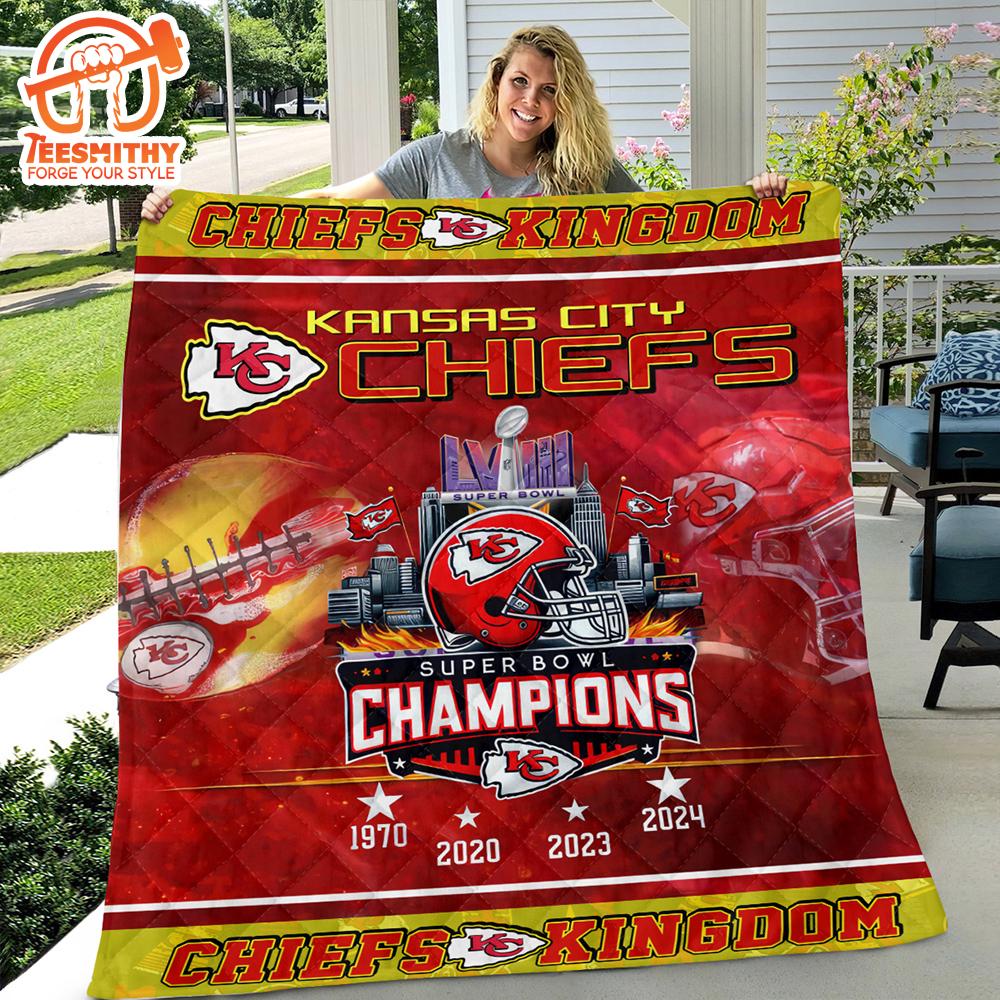 Kansas City Chiefs Merry Christmas For Fan Blanket