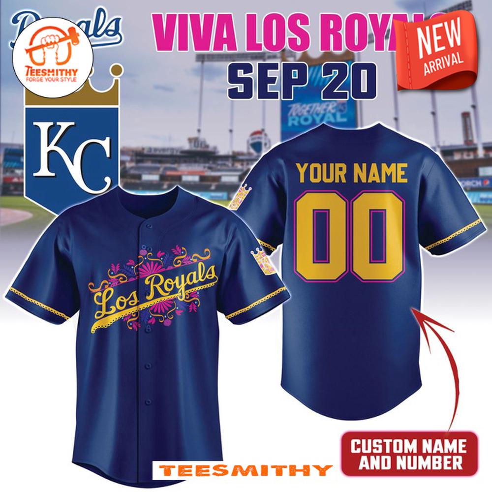 Kansas City Royals x Viva Los Royals 2024 Baseball Jersey