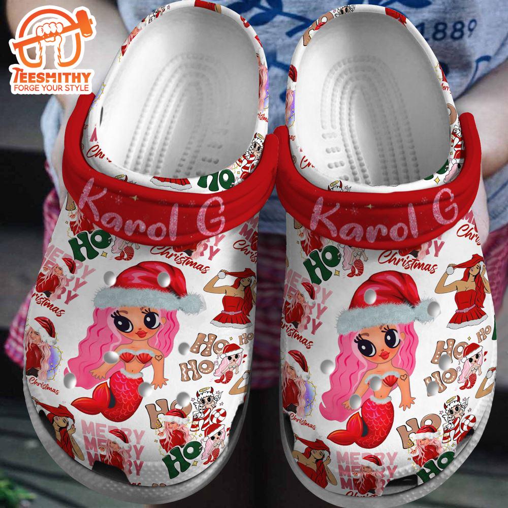 Karol G Christmas Music Clogs Shoes For Men Women and Kids