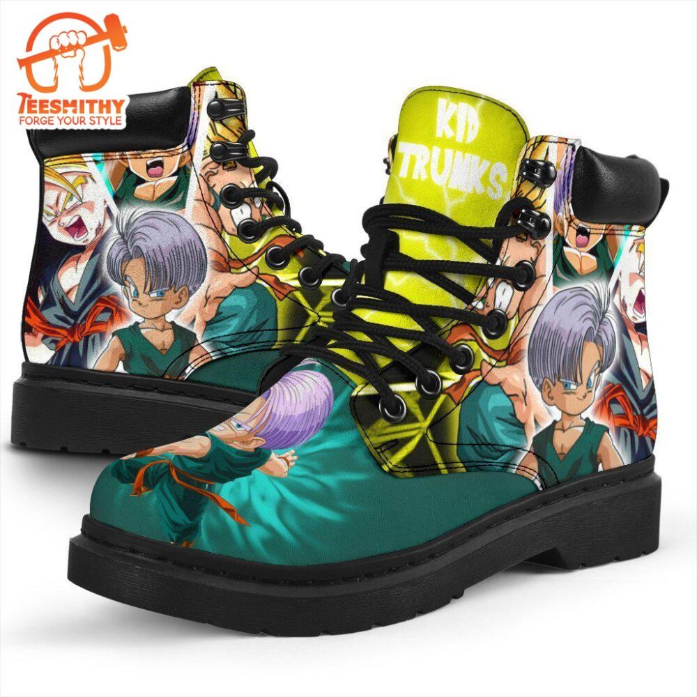 Kid Trunk Dragon Ball Boots Shoes Custom Anime Fan Gift Idea