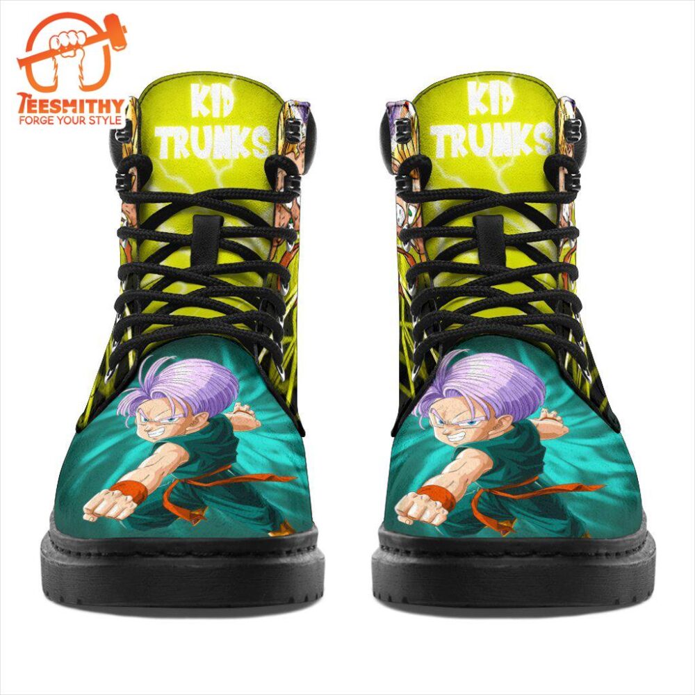 Kid Trunk Dragon Ball Boots Shoes Custom Anime Fan Gift Idea