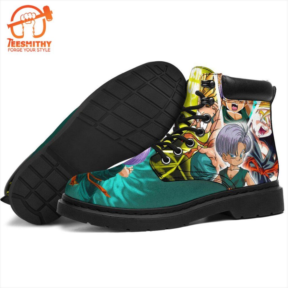 Kid Trunk Dragon Ball Boots Shoes Custom Anime Fan Gift Idea