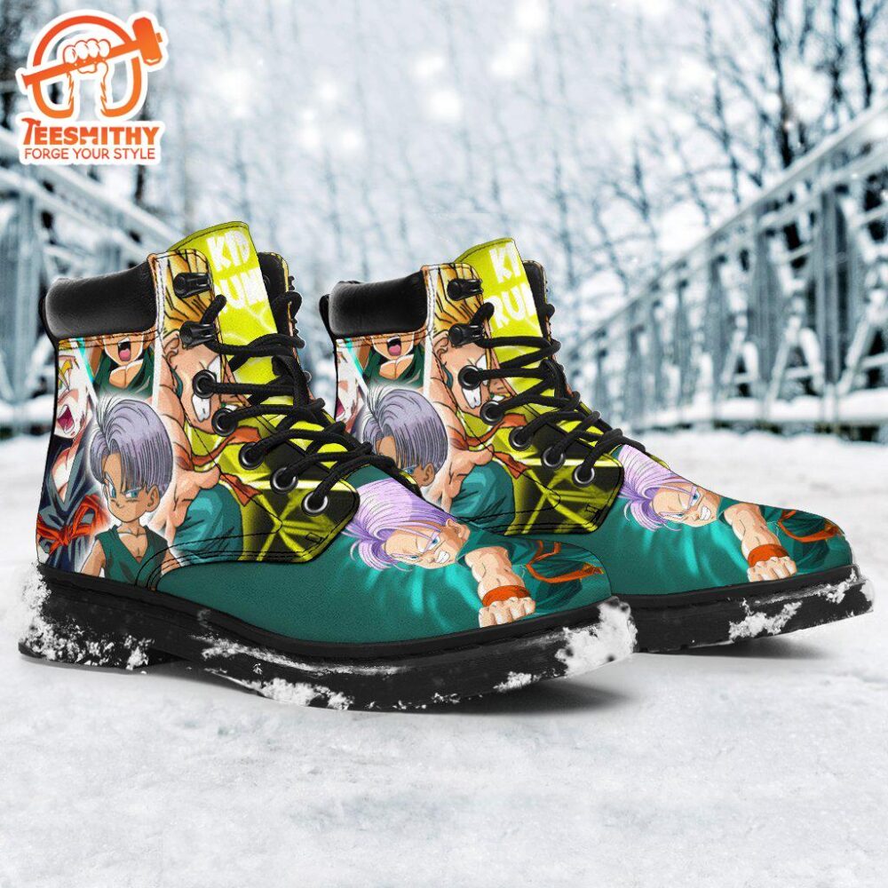 Kid Trunk Dragon Ball Boots Shoes Custom Anime Fan Gift Idea