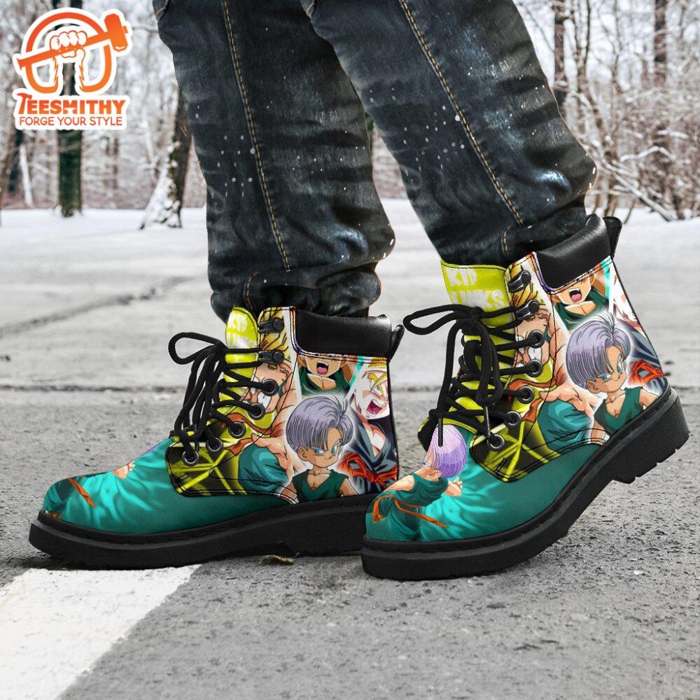 Kid Trunk Dragon Ball Boots Shoes Custom Anime Fan Gift Idea