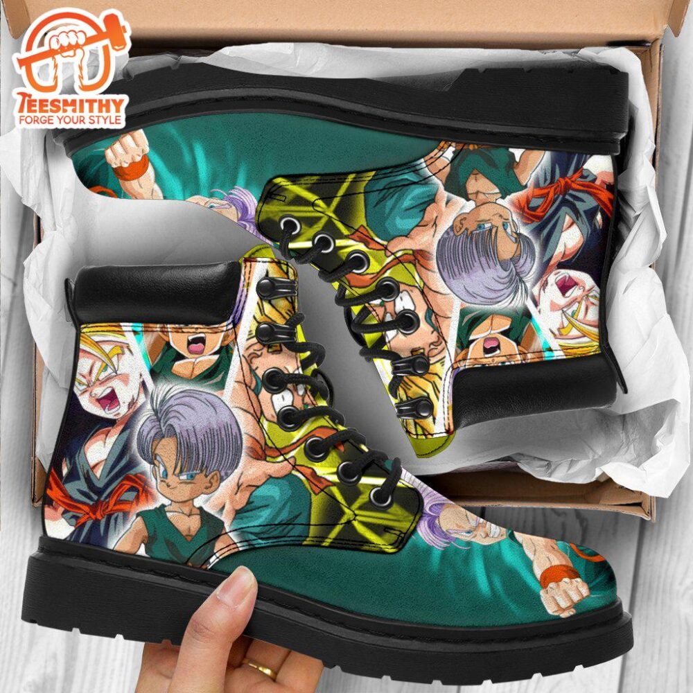 Kid Trunk Dragon Ball Boots Shoes Custom Anime Fan Gift Idea