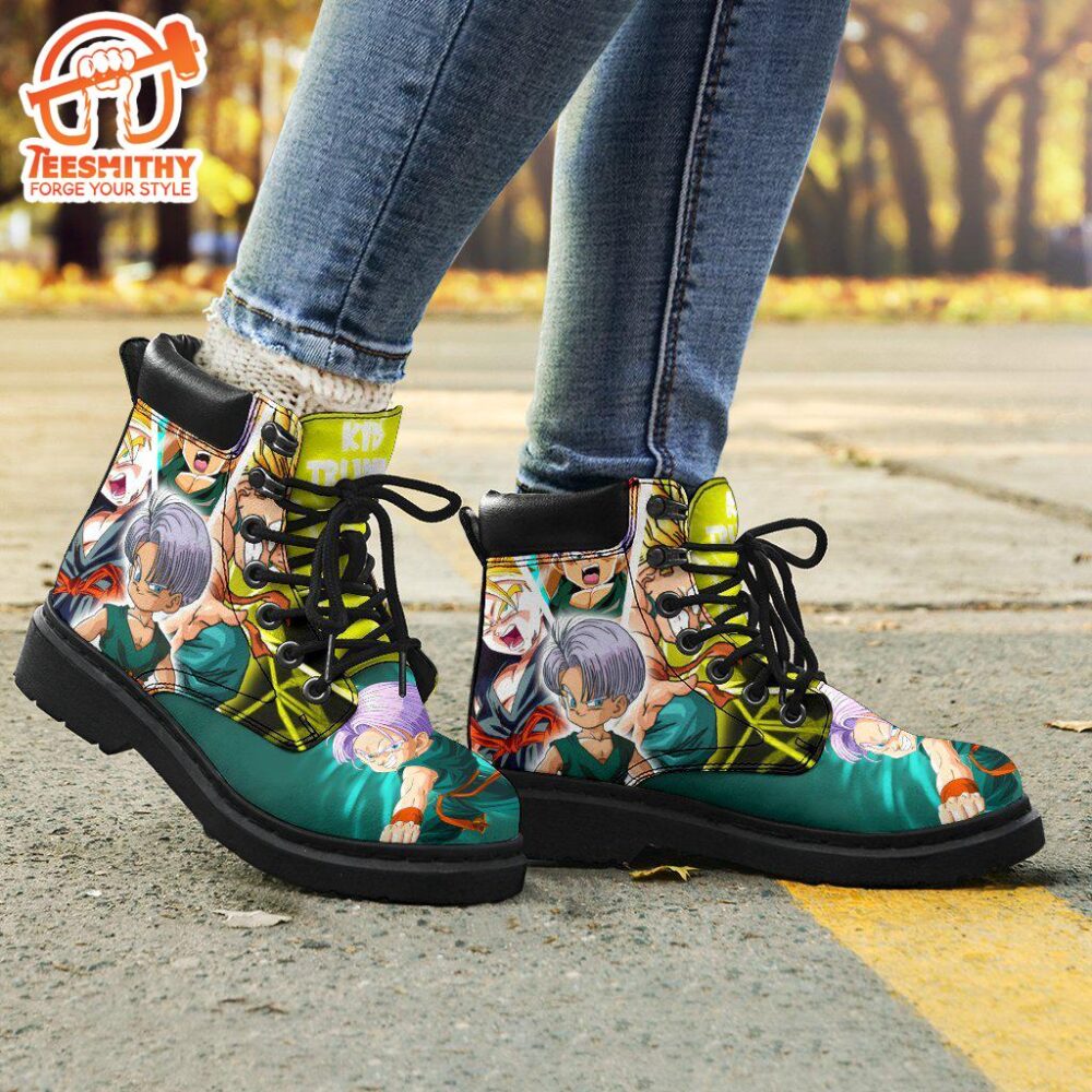 Kid Trunk Dragon Ball Boots Shoes Custom Anime Fan Gift Idea