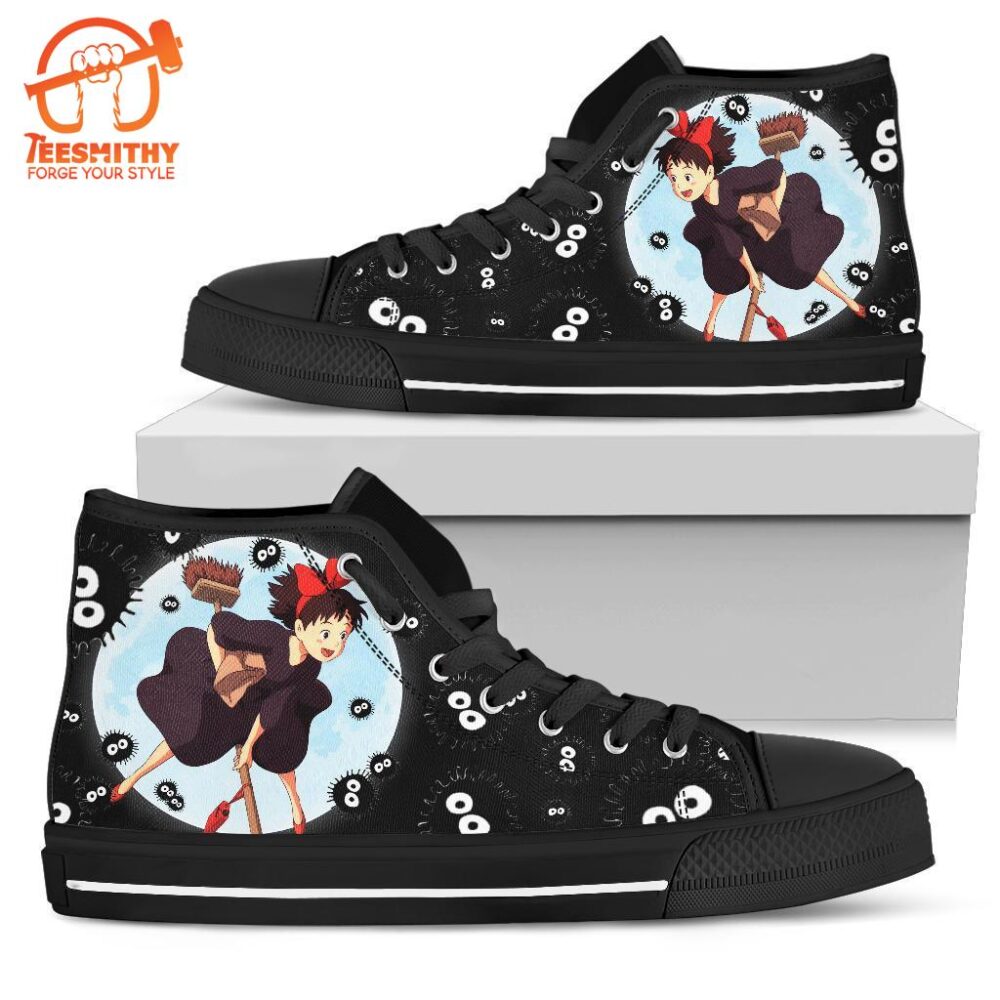 Kiki Delivery Service Sneakers Ghibli High Top Shoes Custom