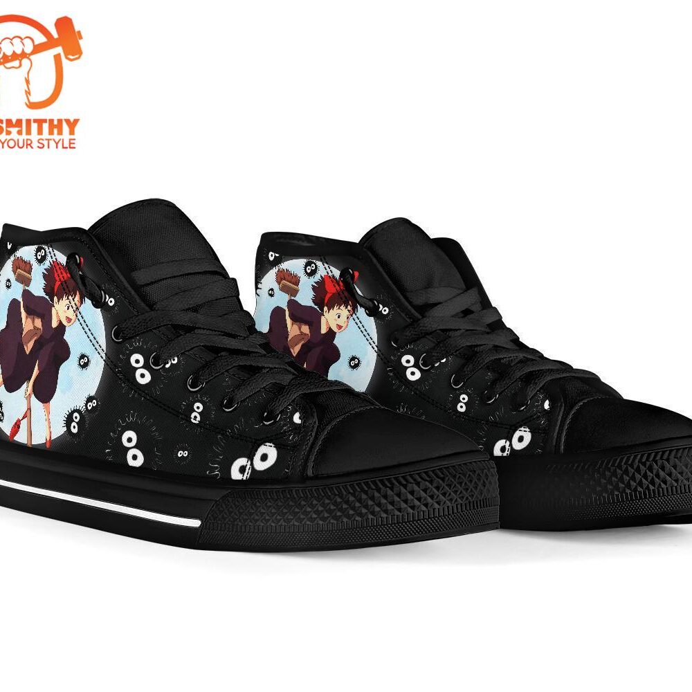 Kiki Delivery Service Sneakers Ghibli High Top Shoes Custom