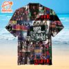 KISS Album Covers Collage Men’s Short Sleeve Aloha Shirts