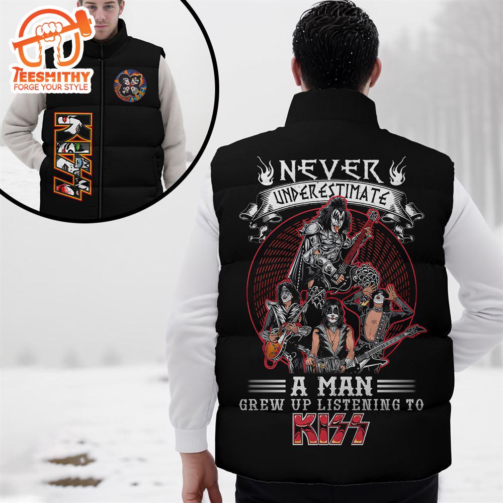 Kiss Band 2D Merry Chritsmas Sleeveless Jacket