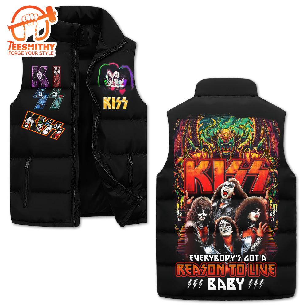 Kiss Band 2D Sleeveless Jacket