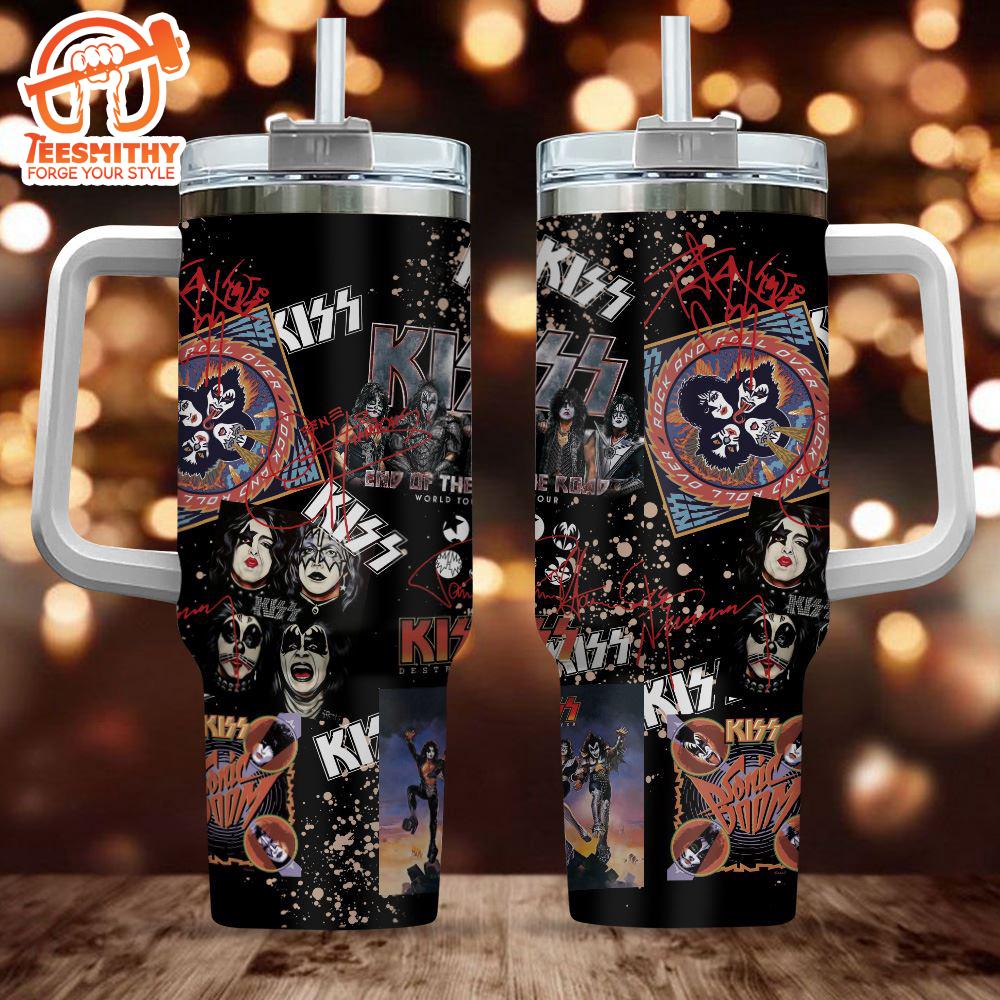 Kiss Band 40oz Stanley Tumbler Christmas Tumbler 40OZ