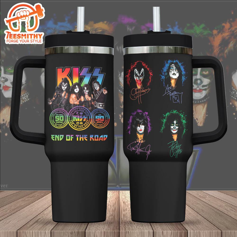 Kiss Band 40oz Stanley Tumbler – Trending New Tumbler