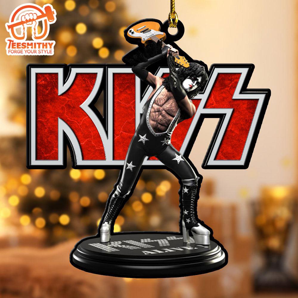 Kiss Band Acrylic Ornament, Hanging Ornament