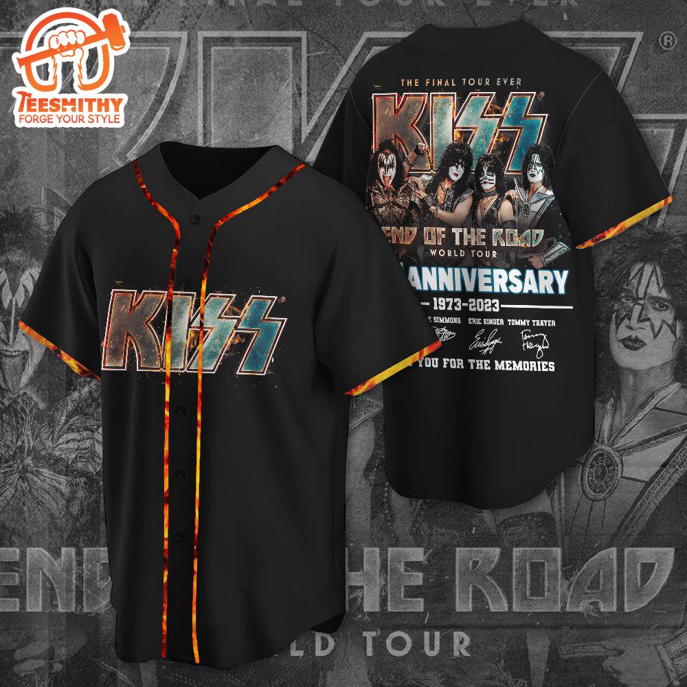 Kiss Band Baseball Jersey, For Gift Fans Jersey