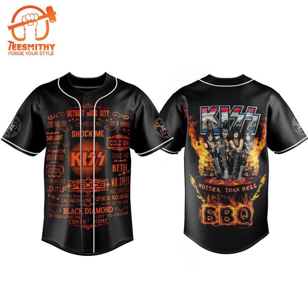 Kiss Band Baseball Jersey Gift For Fan