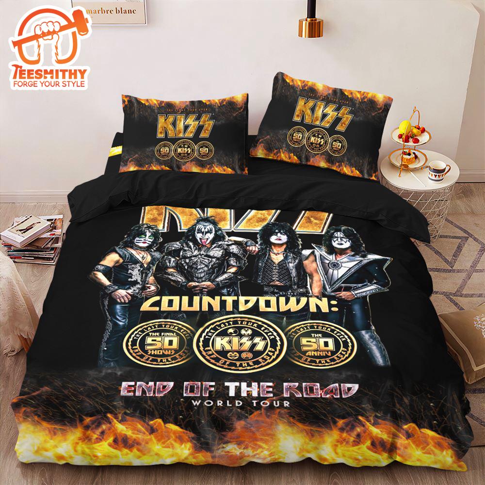 Kiss Band Bedding Set Single Rock Band Bed Linen Double Queen King