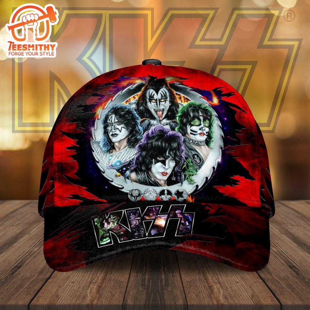 Kiss Band Classic Cap Hat 3D For Women And Men