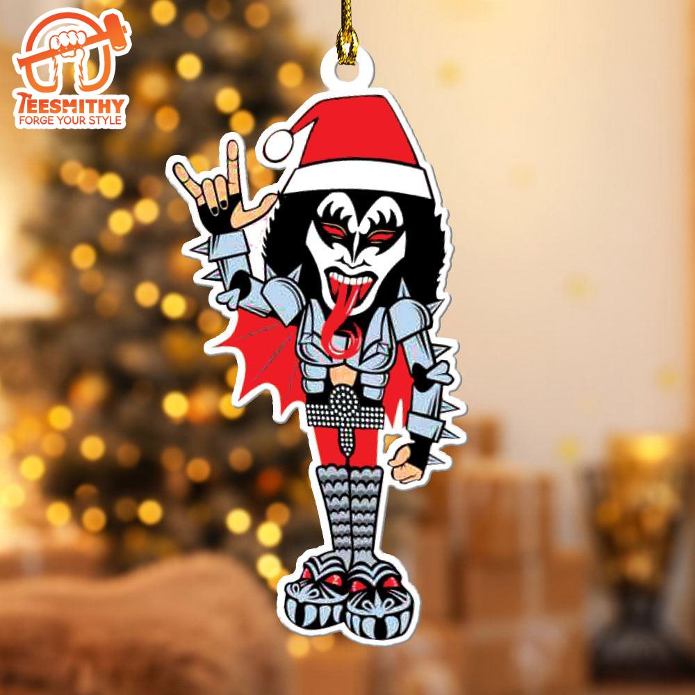 Kiss Band Custom Shape 2-sided Acrylic Ornament