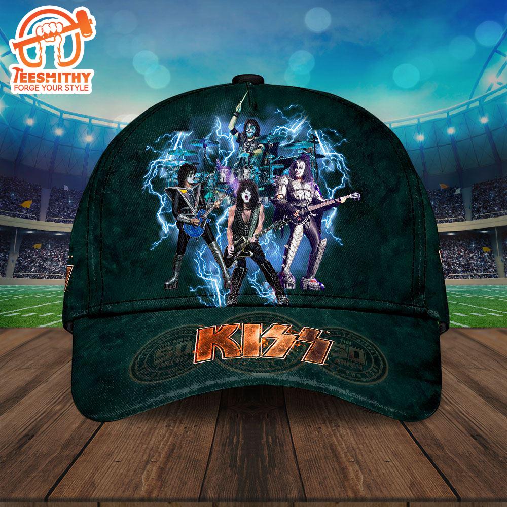 Kiss Band Dark Green Cap, Kiss Band Classic Cap