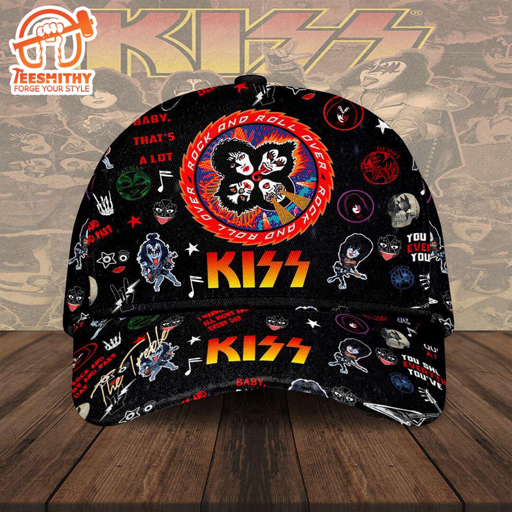 Kiss Band Funny, Kiss Band Classic Cap