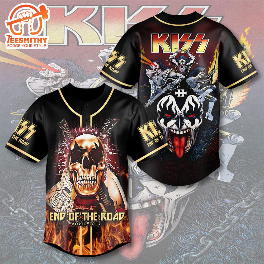 Kiss Band Kings Baseball Jersey